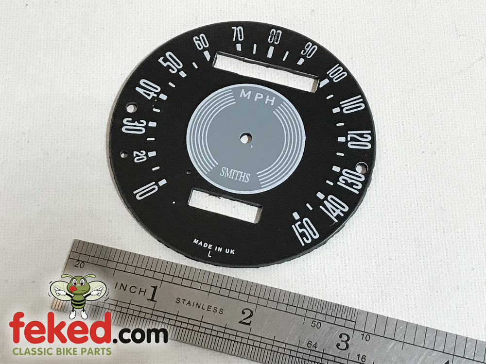 Control Parts :: Speedometers Smiths 10-150 MPH Magnetic Speedo Replacement Clock