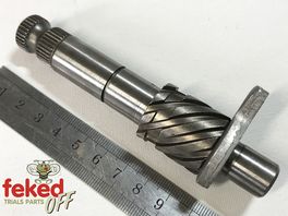 525-15660-01-00 - Yamaha Kickstart Shaft - TY125 and TY175 Models - Extra Long for Better Clearance