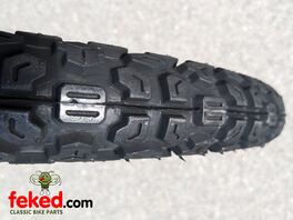 Budget 19" Motorcycle Tyre 275-19 Front or Rear - Trials/Enduro Type