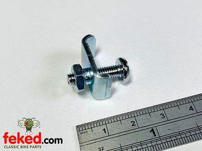Headlamp rim fixing clip & screw.