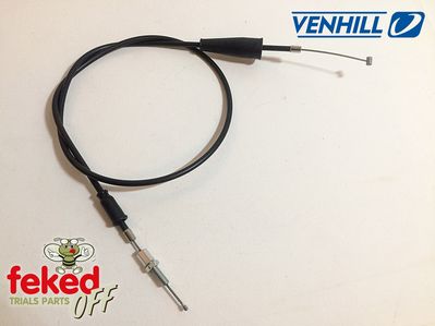 Yamaha Throttle Cable TY175/TY250 Models With Amal T80/200 Twistgrip - Circa 1975-83