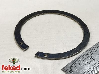 70-0489 57-0489, E489, T489, 68-0024 - Triumph/BSA Gearbox High Gear Bearing Circlip - Pre Unit and Unit Models From 1939 Onwards