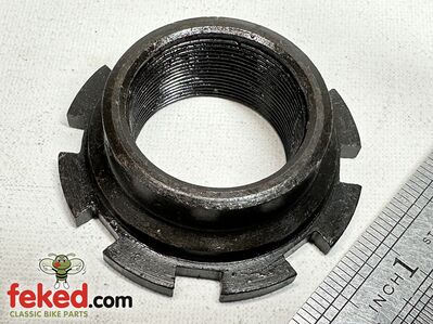 15-4312 - BSA Clutch Spring Retaining Nut - M20, M21 and M33 Single Spring Clutch Models