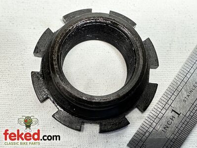 15-4312 - BSA Clutch Spring Retaining Nut - M20, M21 and M33 Single Spring Clutch Models