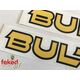 Bultaco Logo Fuel Tank Decals - Self Adhesive Vinyl - Early Slimline Sherpa Models
